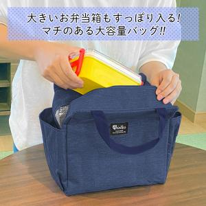 ランチバッグ 保冷バッグ お弁当 保冷 保温 ...の詳細画像3