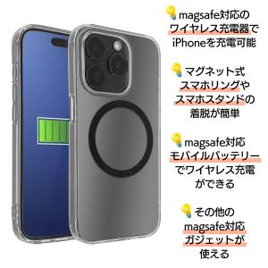 magsafe対応 ケースに貼るだけ メタルリ...の詳細画像2
