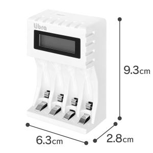 充電池用 充電器 単3 単4 混合 同時 充電...の詳細画像4
