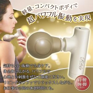 筋膜リリース 振動ガン 小型 4段階調節 充電...の詳細画像2