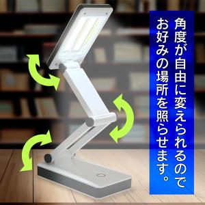 折りたたみ デスクライト 高輝度 防災 電気 ...の詳細画像2