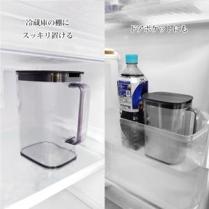 ドリンクサーバー 1.2L 冷蔵庫の棚に収まる...の詳細画像3