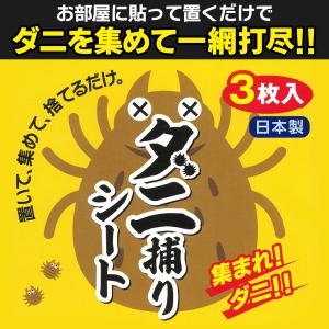 ダニ捕りシート 3枚入セット 布団 日本製 ダ...の詳細画像1