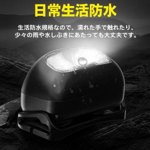 ヘッドライト 充電式 センサー点灯 高輝度 小...の詳細画像4