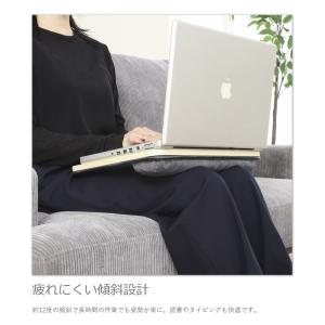 ひざうえデスク 天板付き クッション 13.3...の詳細画像4