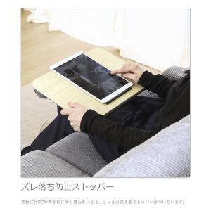 ひざうえデスク 天板付き クッション 13.3...の詳細画像5