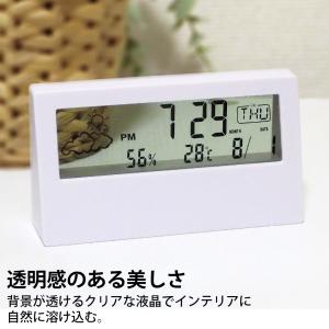 置き時計 デジタル 目覚まし時計 おしゃれ 温...の詳細画像2