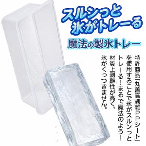 【2個セット】魔法の製氷トレー ブロックアイス...の詳細画像1