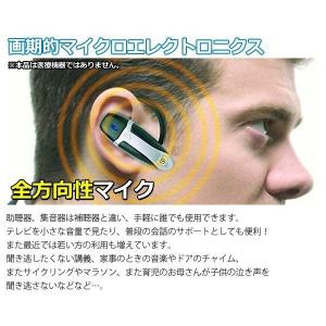 耳かけ式 集音器 両耳対応 感度調整OK 全方...の詳細画像2