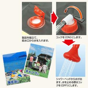 ポータブルシャワー アウトドアシャワー 電源不...の詳細画像3