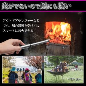 電子ライター USB 充電式 風に強い プラズ...の詳細画像3