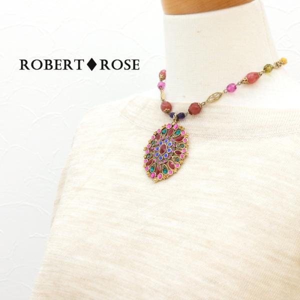 ロバートローズ ROBERT ROSE ビジューモチーフネックレス 2078596 アクセサリー レ...