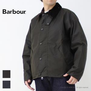 バブアー BARBOUR ワックスコットン ショートブルゾン TRANSPORT トランスポート 232MWX1678 メンズ オイルド ジャケット 2023秋冬｜more-net2