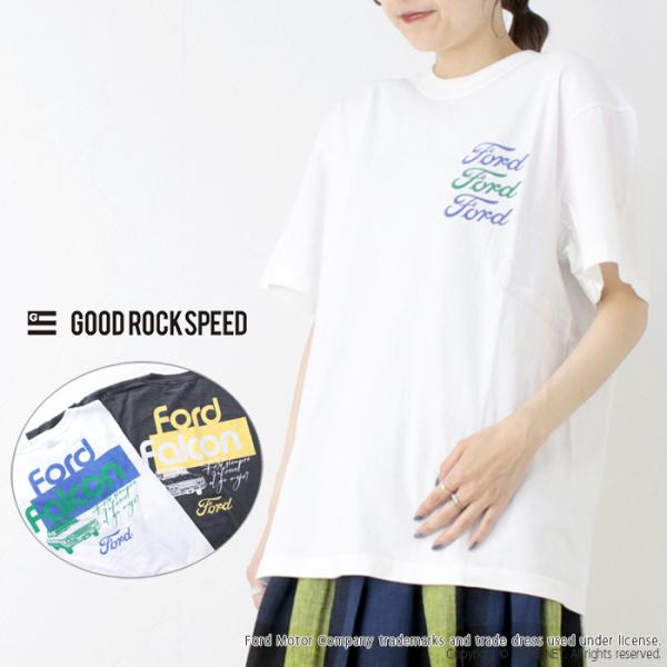 グッドロックスピード GOOD ROCK SPEED フォード ファルコンプリントTシャツ FORD...