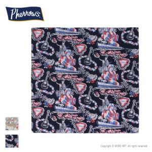 フェローズ PHERROW'S ハワイアンバンダナ 25S-H.A.BANDANA メンズ レディース アロハ ハンカチ 2025春夏｜more-net2