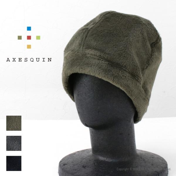 アクシーズクイン AXESQUIN ポーラテックハイロフト ビーニーキャップ 320002 メンズ ...