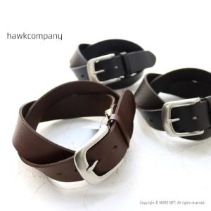 ホークカンパニー Hawk Company フリーカットレザーベルト 351 メンズ レディース 本革｜more-net2