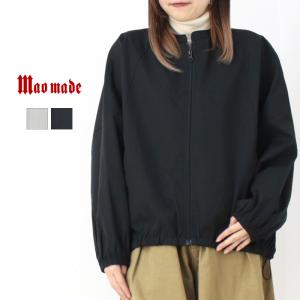 マオメイド mao made ヴィンテージツイルBACK TACKドルマンスリーブブルゾン 511305 アウター無地 ワイド レディース 2025春夏 /返品・交換不可/SALE セール｜more-net2