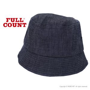 フルカウント FULLCOUNT デニムバケットハット 6020 メンズ レディース 帽子｜more-net2