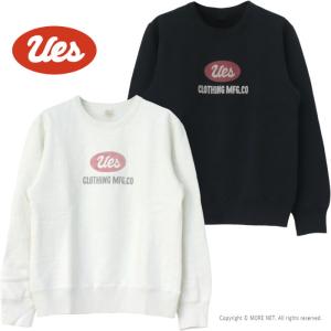 ウエス UES ロゴスウェット 702451 メンズ 日本製 吊り編み｜more-net2