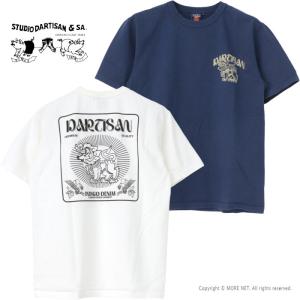 ステュディオ・ダルチザン STUDIO D'ARTISAN 吊り編みプリントTシャツ 8179A メンズ 日本製 半袖 肉厚 2025春夏｜more-net2
