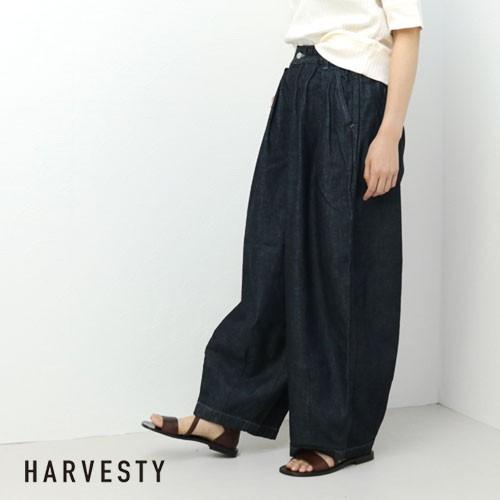 ハーベスティ HARVESTY サーカスパンツ デニム [98.ワンウォッシュ] A11801 ワイ...