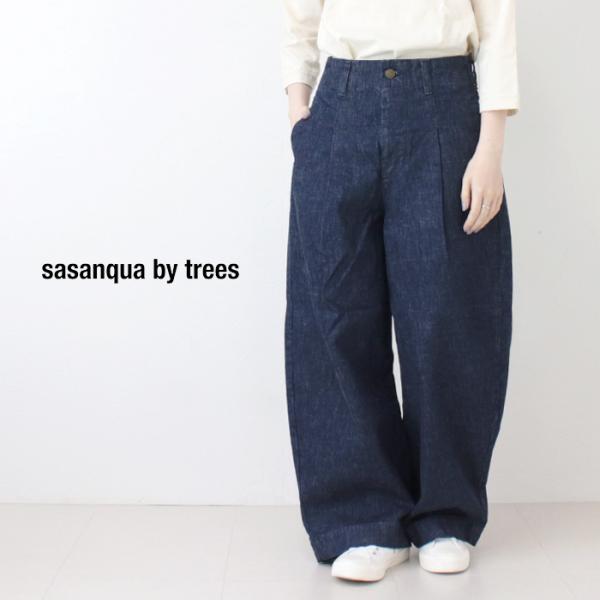 サザンカバイツリーズ sasanqua by trees デニムバナナトラウザーパンツ AN-133...