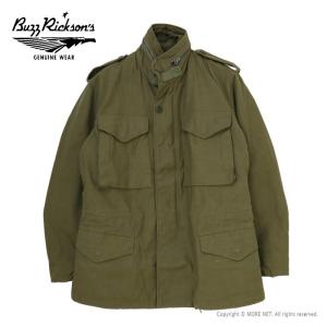 バズリクソンズ BUZZ RICKSON'S M-65フィールドジャケット BR11702 メンズ 日本製 ミリタリー シャツ｜more-net2