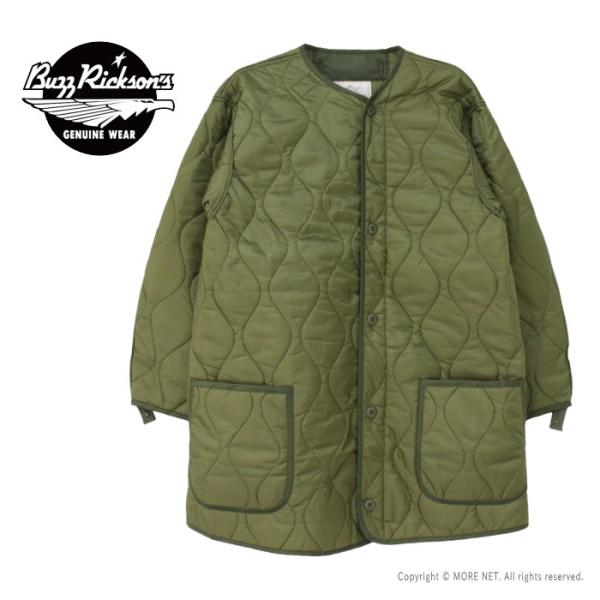 バズリクソンズ BUZZ RICKSON&apos;S M-65キルティングライナー BR15335 メンズ ...