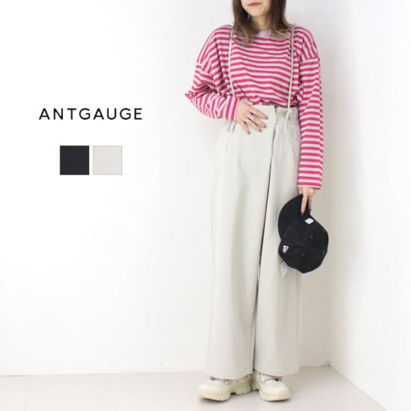 アントゲージ Antgauge 2WAYラッシュツイルワイドサロペット C2298 パンツ 無地 ロ...
