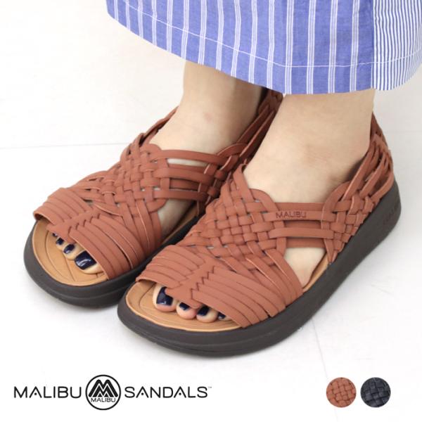 マリブサンダルズ MARIBU SANDALS ヴィーガンレザーワラチサンダル CANYON キャニ...