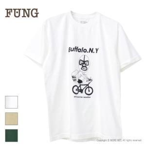 ファング FUNG プリントTシャツ BUFFALO.N.Y メンズ 半袖 デストロイヤー DESTROYER /返品・交換不可/SALE セール｜more-net2