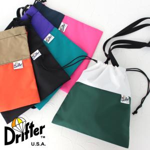 ドリフター Drifter ピーリーポーチ/PELEE POUCH DFV1245 2024春夏 2WAY 巾着 ショルダー バッグ レディース メール便可｜more-net2