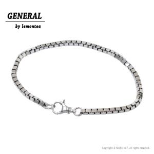 ジェネラルバイレモンティー General by Lemontea 925シルバーブレスレット GEN-030 メンズ レディース 日本製 2025春夏｜more-net2