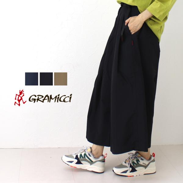 グラミチ Gramicci ナイロンフレアパンツ GLP3-S2030 ワイド 無地 アウトドア レ...
