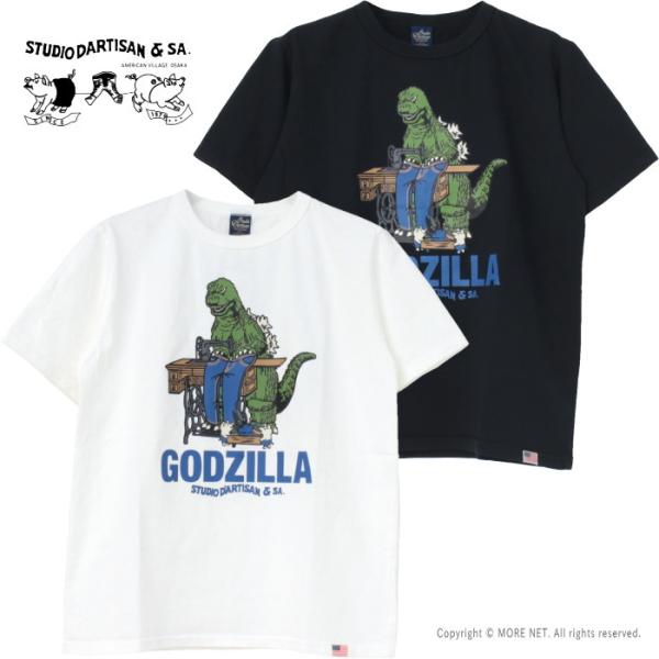 ステュディオ・ダルチザン STUDIO D&apos;ARTISAN ゴジラコラボTシャツ GZ-015 メン...