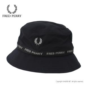 フレッドペリー FRED PERRY ブランディング バケットハット HW7666 メンズ レディース 帽子 2024春夏｜more-net2