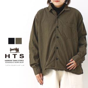 ハロータウンストアーズ  HARROW TOWN STORES/HTS 26Wコーデュロイワンナップカラーシャツ INHT2201CD インド製 長袖 羽織  /返品・交換不可/SALE セール｜more-net2