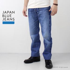 ジャパンブルージーンズ JAPAN BLUE JEANS クラシックストレートジーンズ J401 エイジングウォッシュ MID メンズ 日本製 2023秋冬｜more-net2