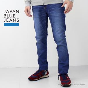 ジャパンブルージーンズ JAPAN BLUE JEANS 12ozハイパーストレッチ エイジング加工 テーパードジーンズ JBAG11023A メンズ 日本製 デニム｜more-net2
