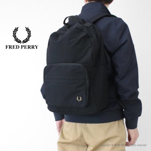 フレッドペリー FRED PERRY フレッドペリー FRED PERRY ナイロンバッジバックパッ...