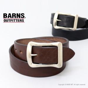 バーンズアウトフィッターズ BARNS OUTFITTERS 栃木レザー40mmベルト LE-4168 メンズ 日本製｜more-net2