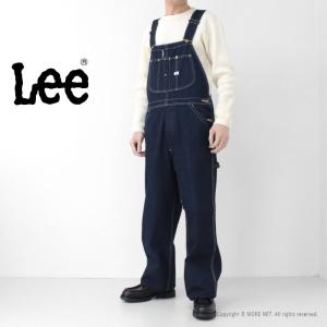 リー Lee インディゴブルーデニム オーバーオールパンツ LM7254-2100 メンズ DUNGAREES 2025春夏｜more-net2