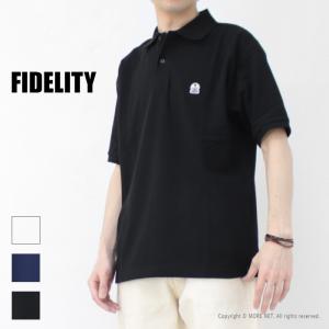 フィデリティ FIDELITY エンブレムポロシャツ M-24575011 メンズ 半袖 ワンポイント /返品・交換不可/SALE セール｜more-net2
