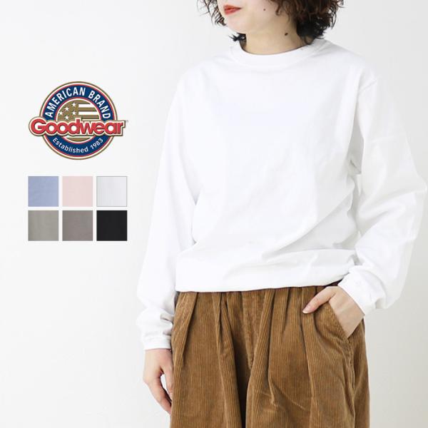 グッドウェア GOODWEAR コットンクルーネック長袖リブTシャツ NGW9951 正規代理店商品...
