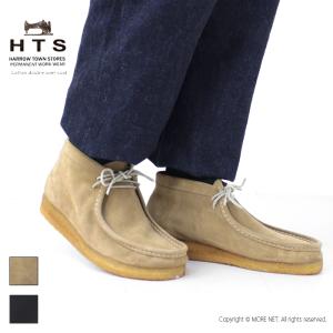 ハロータウンストアーズ HARROW TOWN STORES ハイカットワラビーシューズ PHT-1951 メンズ イタリア製 レザー スウェード /返品・交換不可/SALE セール｜more-net2