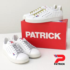 パトリック PATRICK レザースニーカー QUEBEC-EX/ケベック 119630SV/119630GD 2023秋冬 限定カラー 日本製 本革 レディース 靴 正規代理店商品｜more-net2