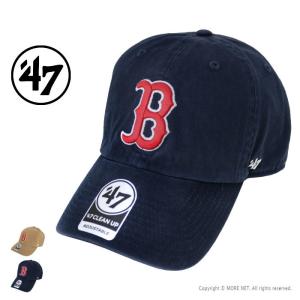 フォーティーセブンブランド 47Brand レッドソックス 定番キャップ CLEAN UP メンズ レディース 帽子｜more-net2