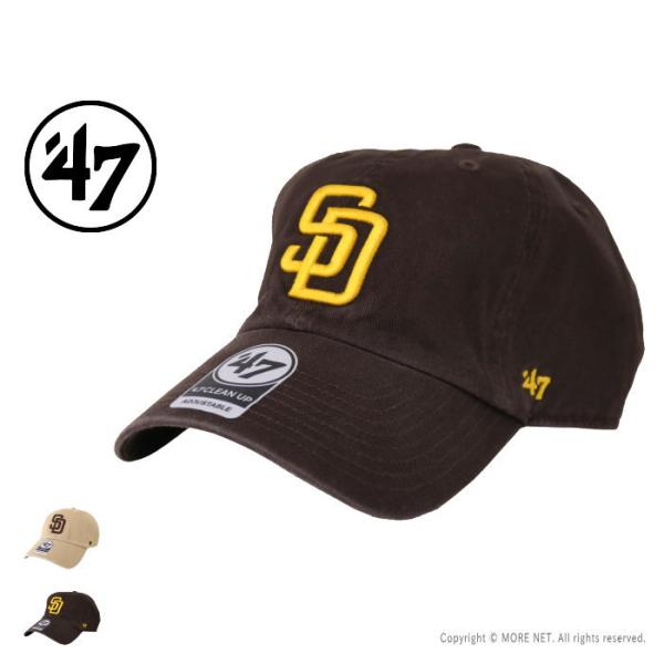 フォーティーセブンブランド 47Brand パドレスキャップ CLEAN UP メンズ レディース ...