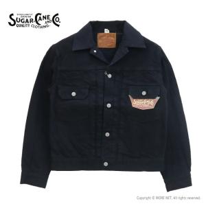 シュガーケーン SUGAR CANE 13ozブラックデニムジャケット 1953モデル SC14601 メンズ 日本製 Gジャン 2024春夏｜more-net2